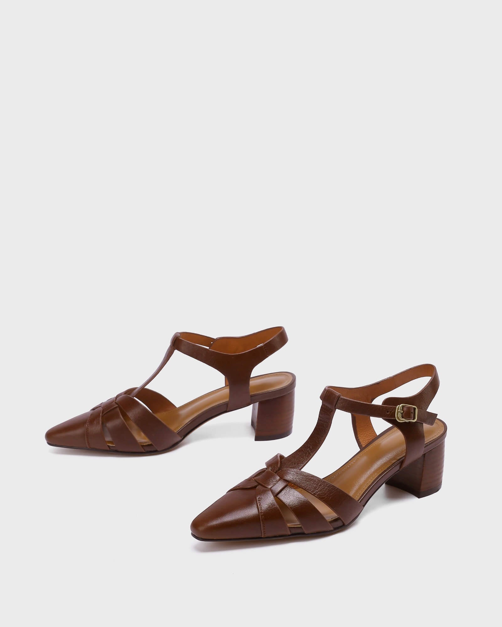 Mila-T-Strap-Brown-Leather-Pumps-1