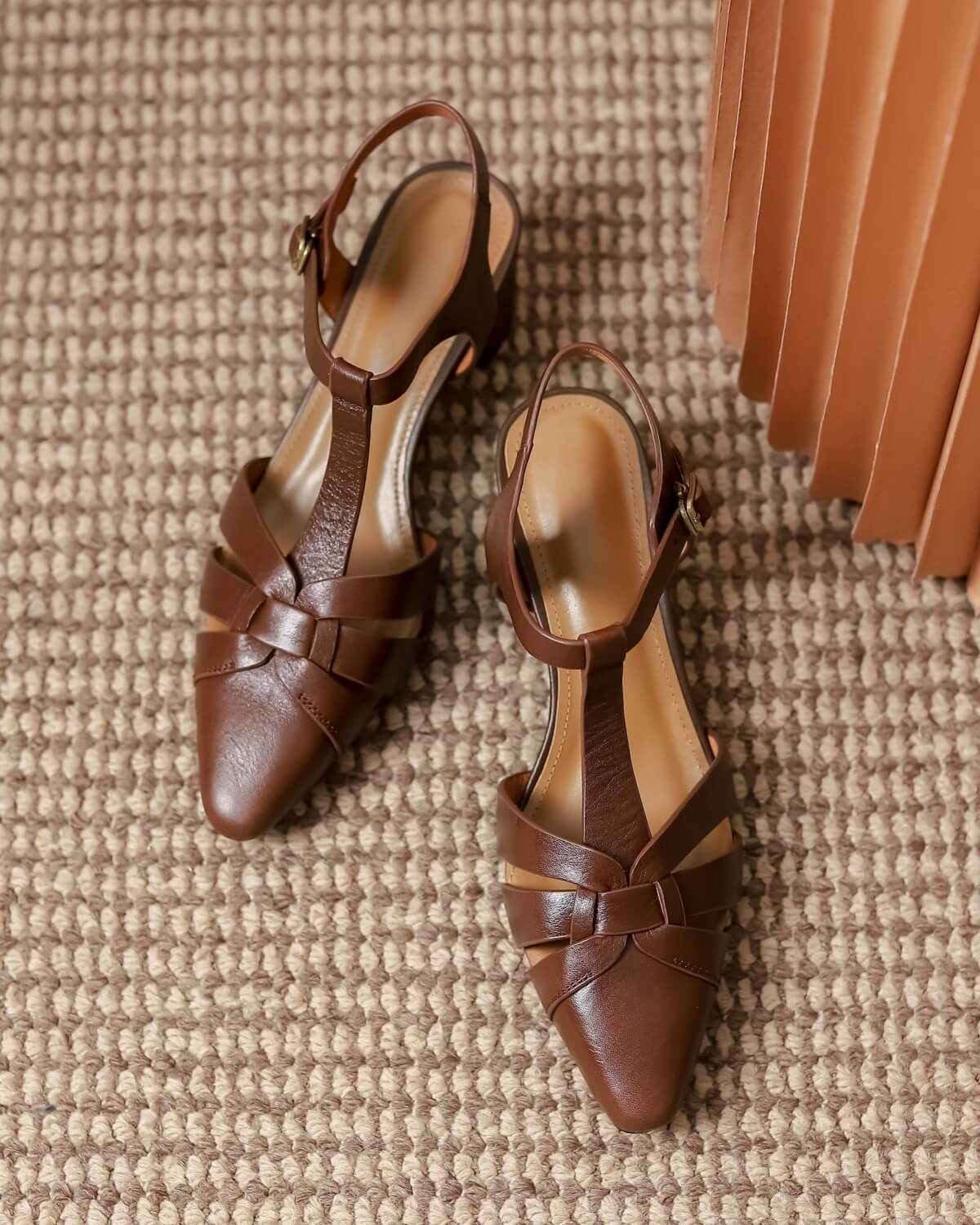 Mila-T-Strap-Brown-Leather-Pumps-2