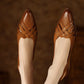 Milar-woven-slingback-pumps-lambskin-tan-model