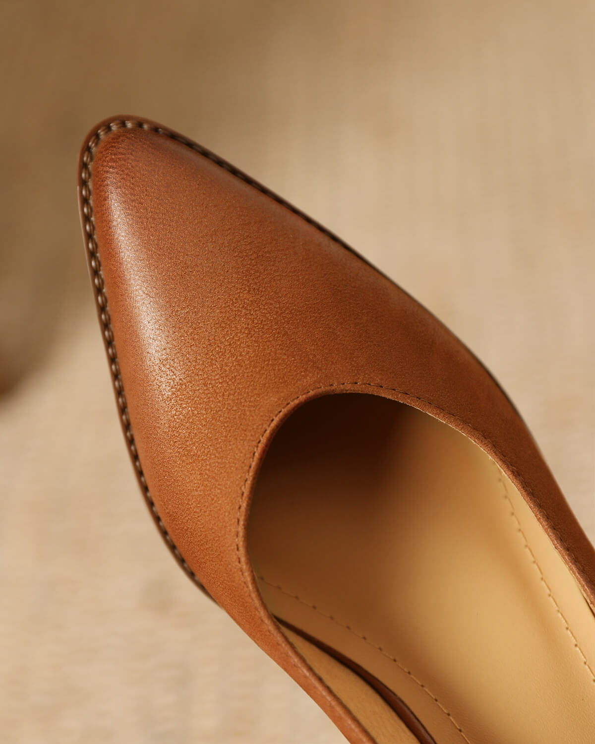 Tan hot sale slingback pumps