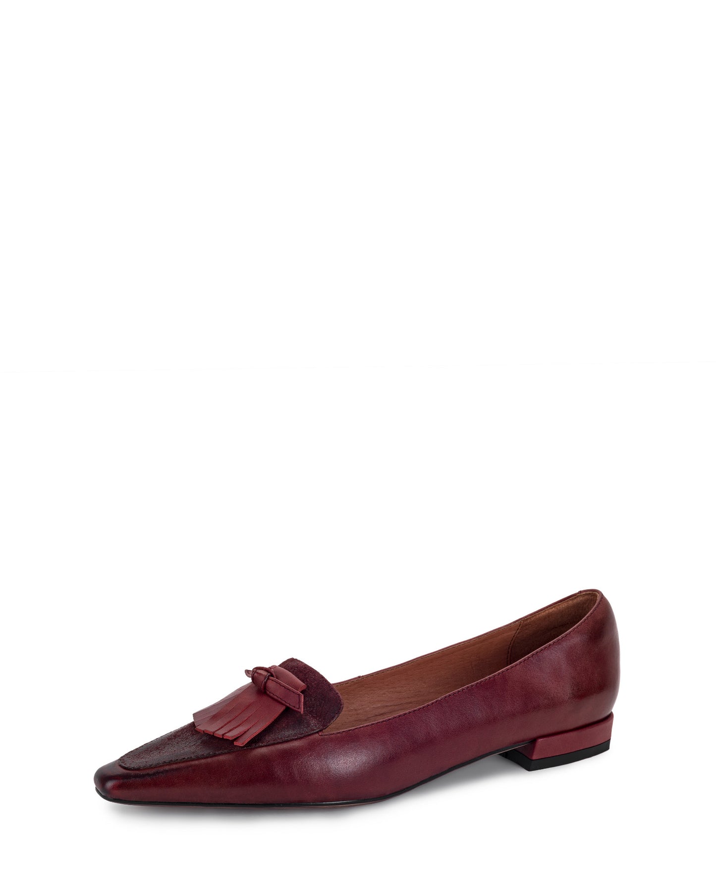 Moa - Fringed Leather Loafers