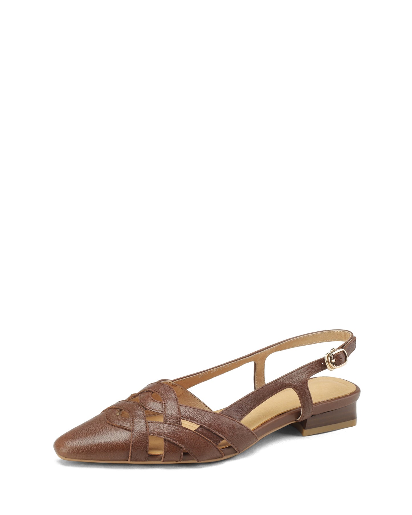 Moda-brown-leather-flat-sandals