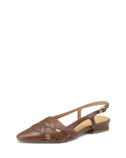 Moda-brown-leather-flat-sandals