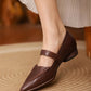 Mone-Brown-Leather-Loafers-Model