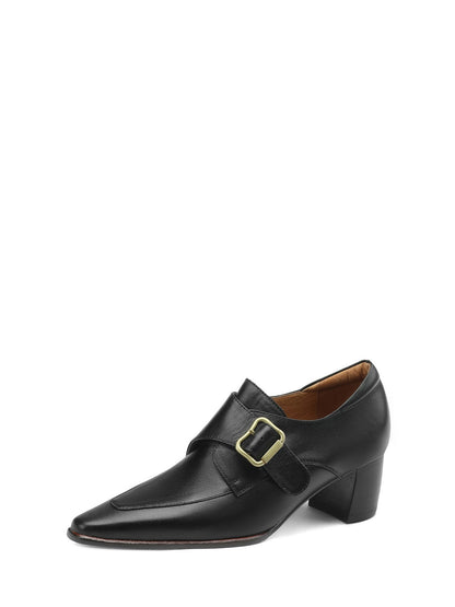 Monk-Black-Leather-Loafers