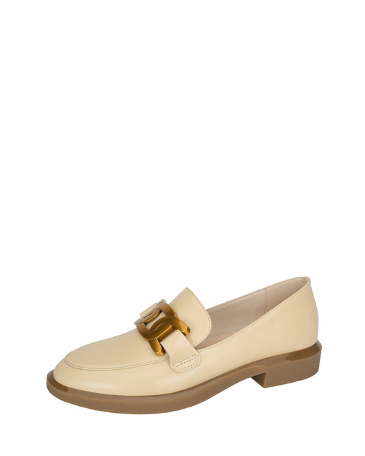 Para-Nude-Leather-Loafers