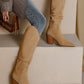 Pene-Knee-high-Slouchy-Boots-Carmel-Suede-Model-3