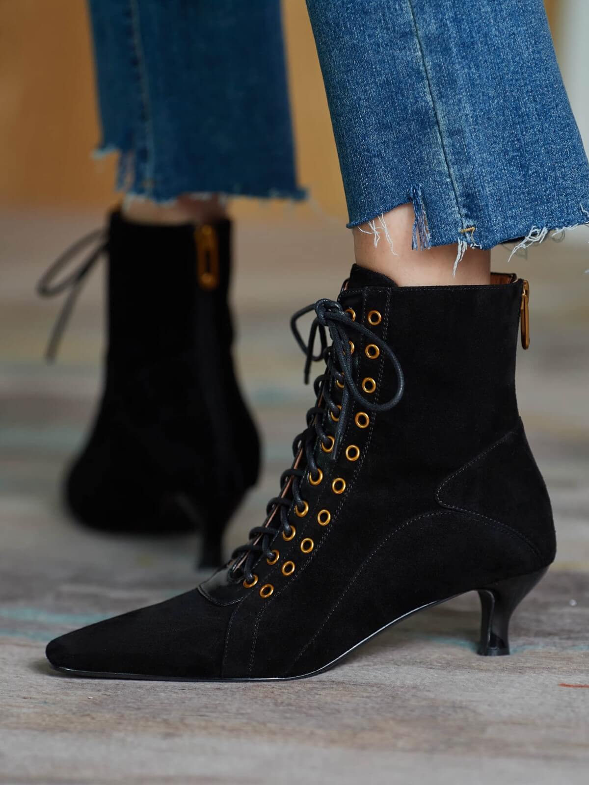 Women's Boots Rubber Half Sole and Heels – Model Shoe Renew