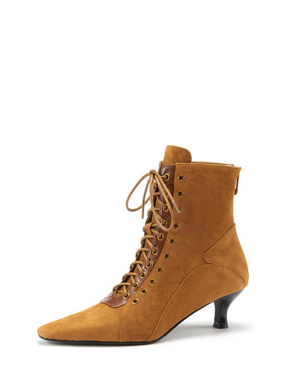 ROLISA-Eloy-Lace-Up-Kitten-Heel-Suede-Boot-Brown
