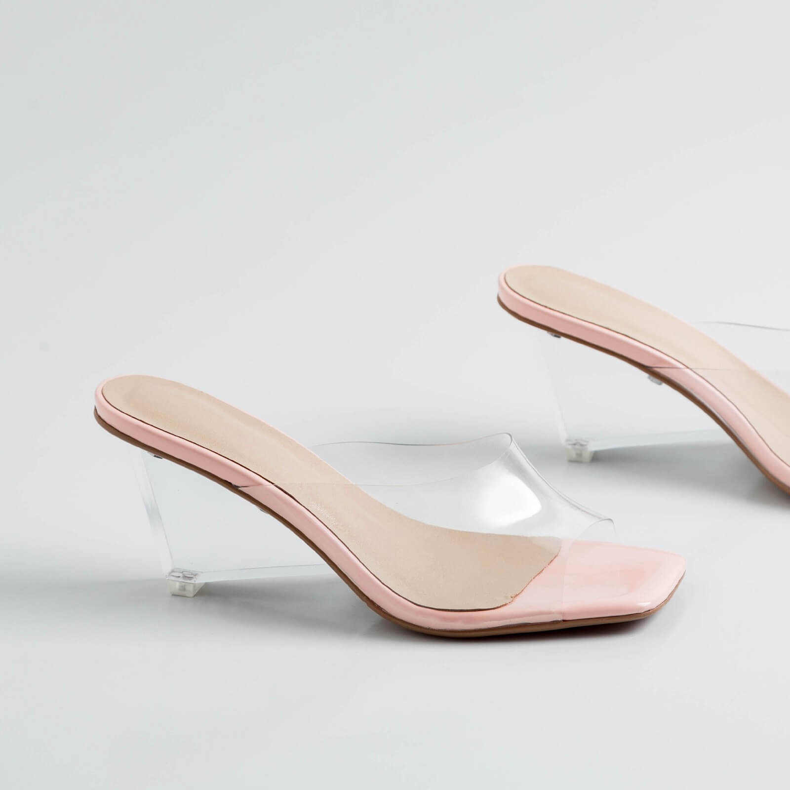 ROLISA-Falo-Square-Toe-Clear-Strap-Transparent-Wedge-Heels-Sandals-Pink-1