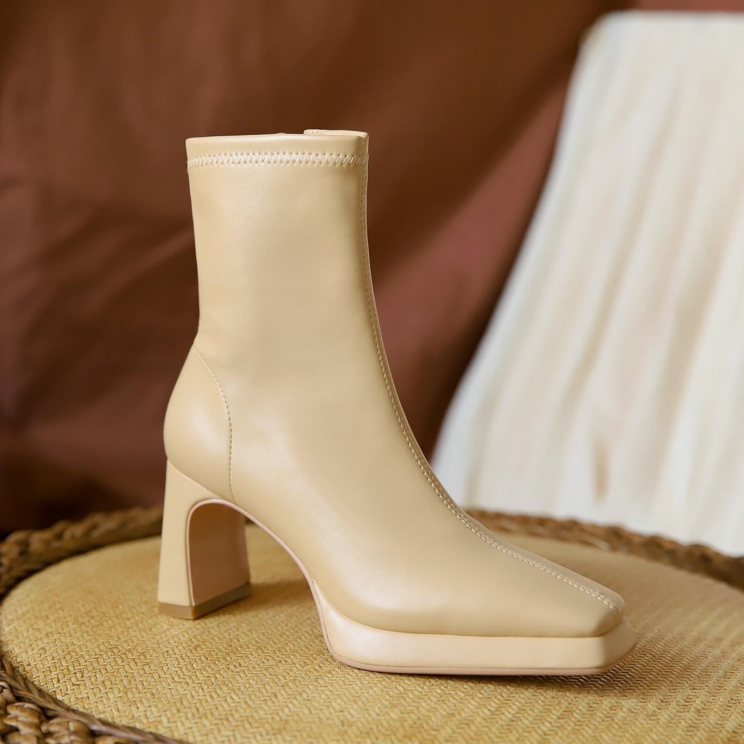 ROLISA-Goma-Square-Toe-Platform-Nude-Stretch-Boots-4