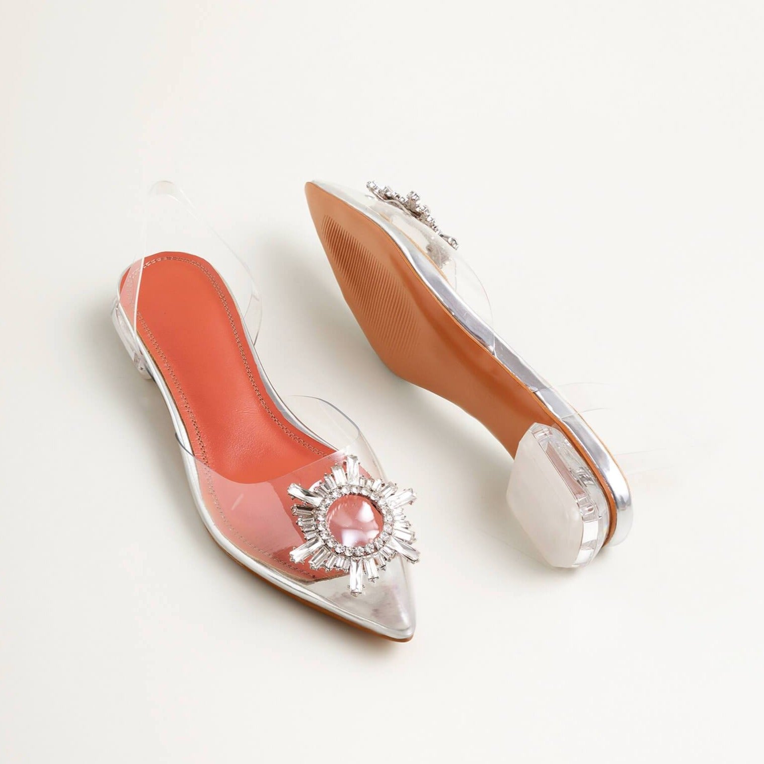 ROLISA-Luma-Diamante-Embellished-Clear-Slingback-Pumps-Flat-Heels-1