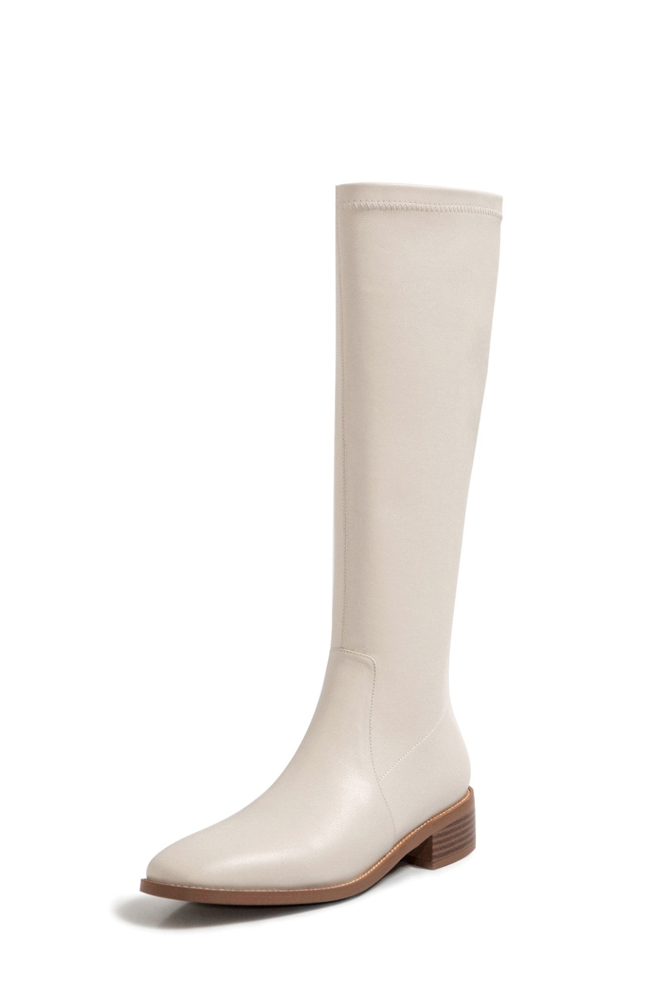 ROLISA-Rica-Low-Heel-Knee-High-White-Boots-3-2