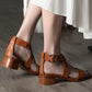 ROLISA-Savino-Brown-Gladiator-Sandals-Model-1