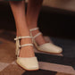 Ronto-White-Slingback-Mary-Jane-Pumps-Model-1