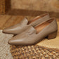 Saff-Ruched-Nude-Leather-Loafers-1