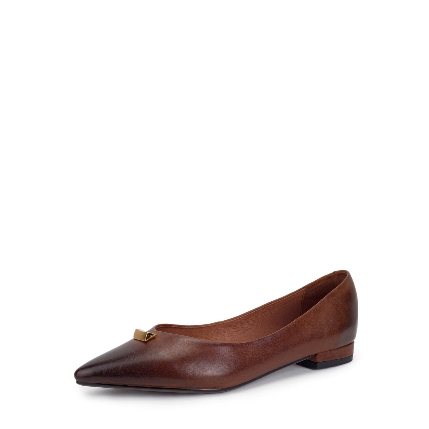 Sava-Brown-Leather-Ballet-Flat-Shoes