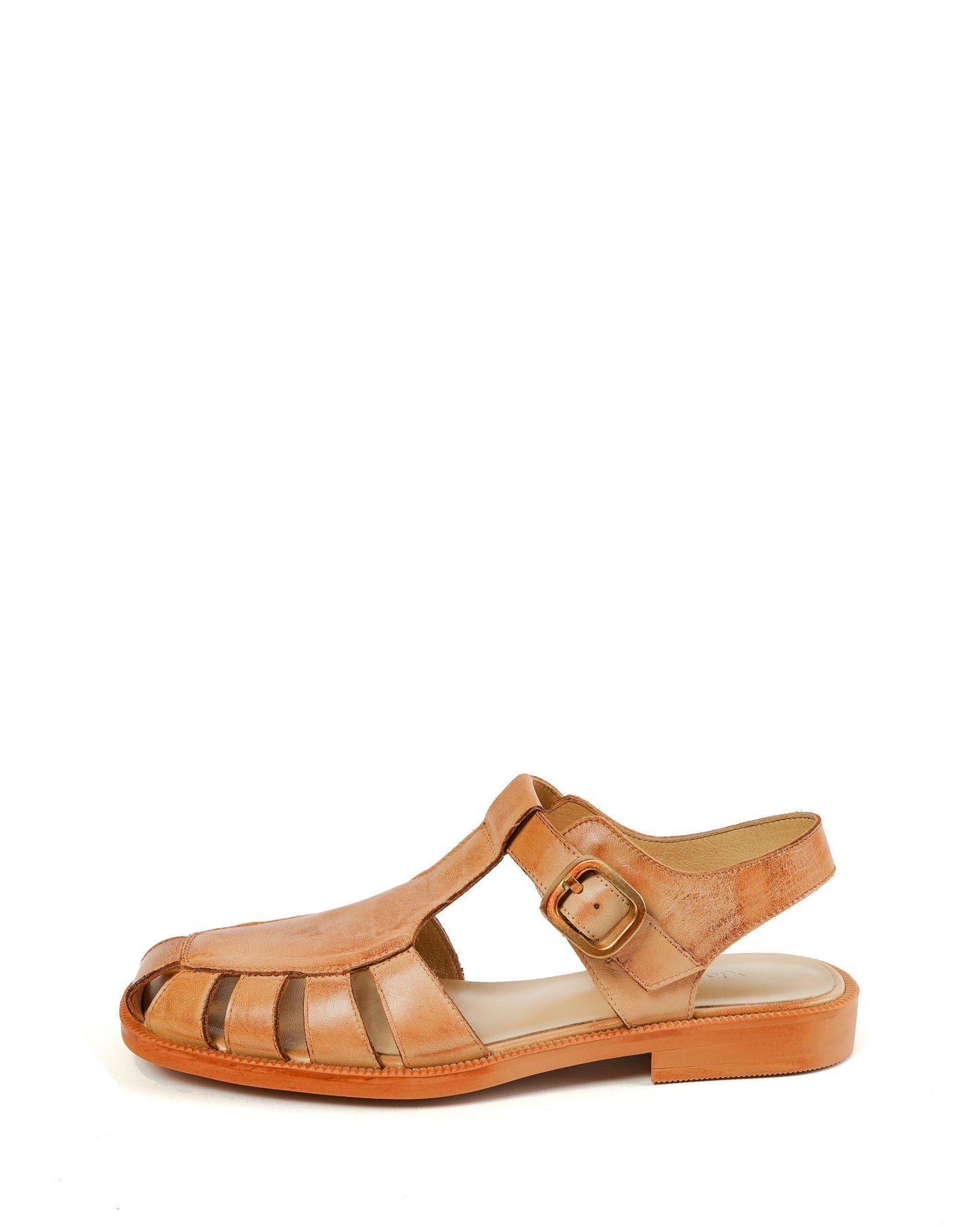Savana-fisherman-tan-leather-flat-sandals-1
