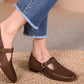 Siana-Brown-Leather-Loafers-Model-1