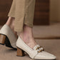 Vala-White-Leather-Block-Heel-Loafers-Model